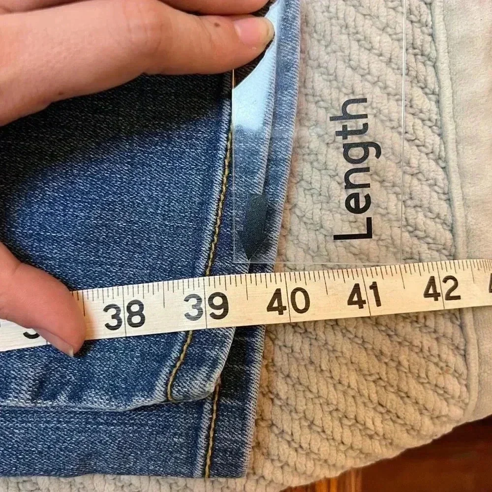 Universal Thread Womens Blue High Rise Skinny Jeans Plus Sz 18/34R Classic Basic